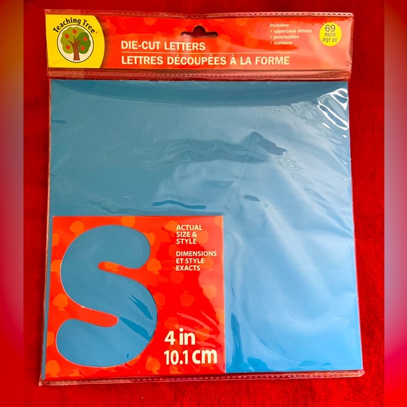 Teaching Tree 4” Die-Cut Letters 69 Pack - Picture 1 of 7